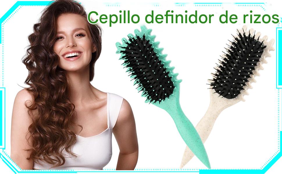 Cepillo para rizos - Cepillado suave y rizos perfectos en cada peinada - 🔥OFERTA UNICA POR HOY 2X1
