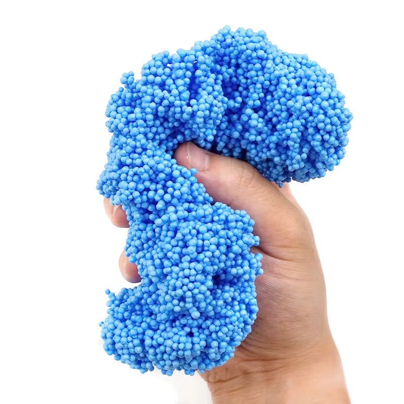 Espuma sensorial tipo slime antiadherente, sin olor pack x 3U - Texturas que estimulan su creatividad sin ensuciar🎁SOLO HOY PAGA 1 LLEVA 3