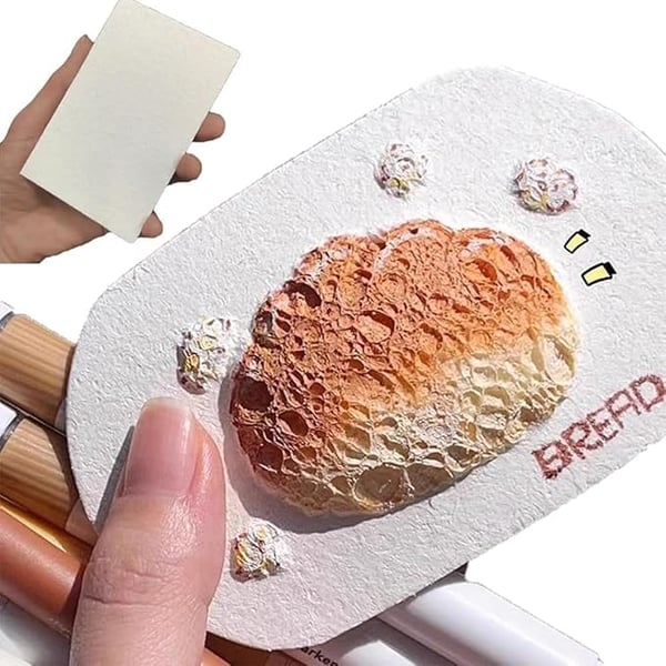 Kit Creativo de Pintura 3D - Contiene 10 hojas 65 mm redondas o en corazón y 110 × 70 mm rectangulares 12 marcadores, 3 pinceles y 10 cadenas para dar vida a tus ideas de forma divertida y original 🎁OFERTE UNICA 40%DCTO