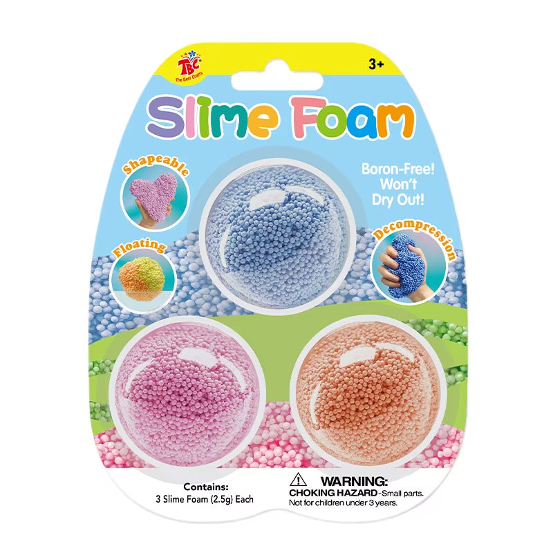 Espuma sensorial tipo slime antiadherente, sin olor pack x 3U - Texturas que estimulan su creatividad sin ensuciar🎁SOLO HOY PAGA 1 LLEVA 3