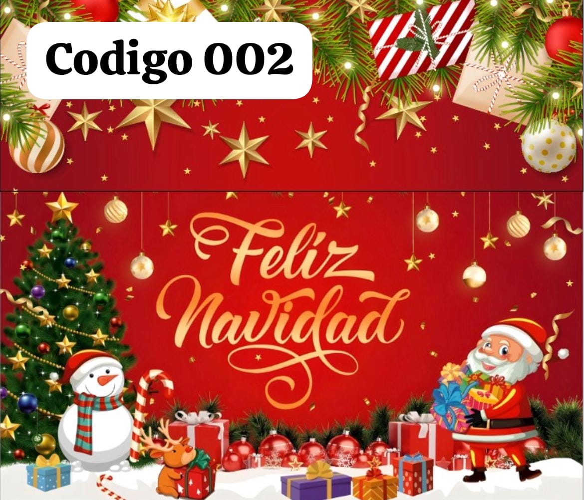 Telón navideño decorativo  2.50 m de alto x 3 m de ancho  - Ambientación mágica para tus fotos navideñas 🎁RECIBE OBSEQUIO + ENVIO GRATIS
