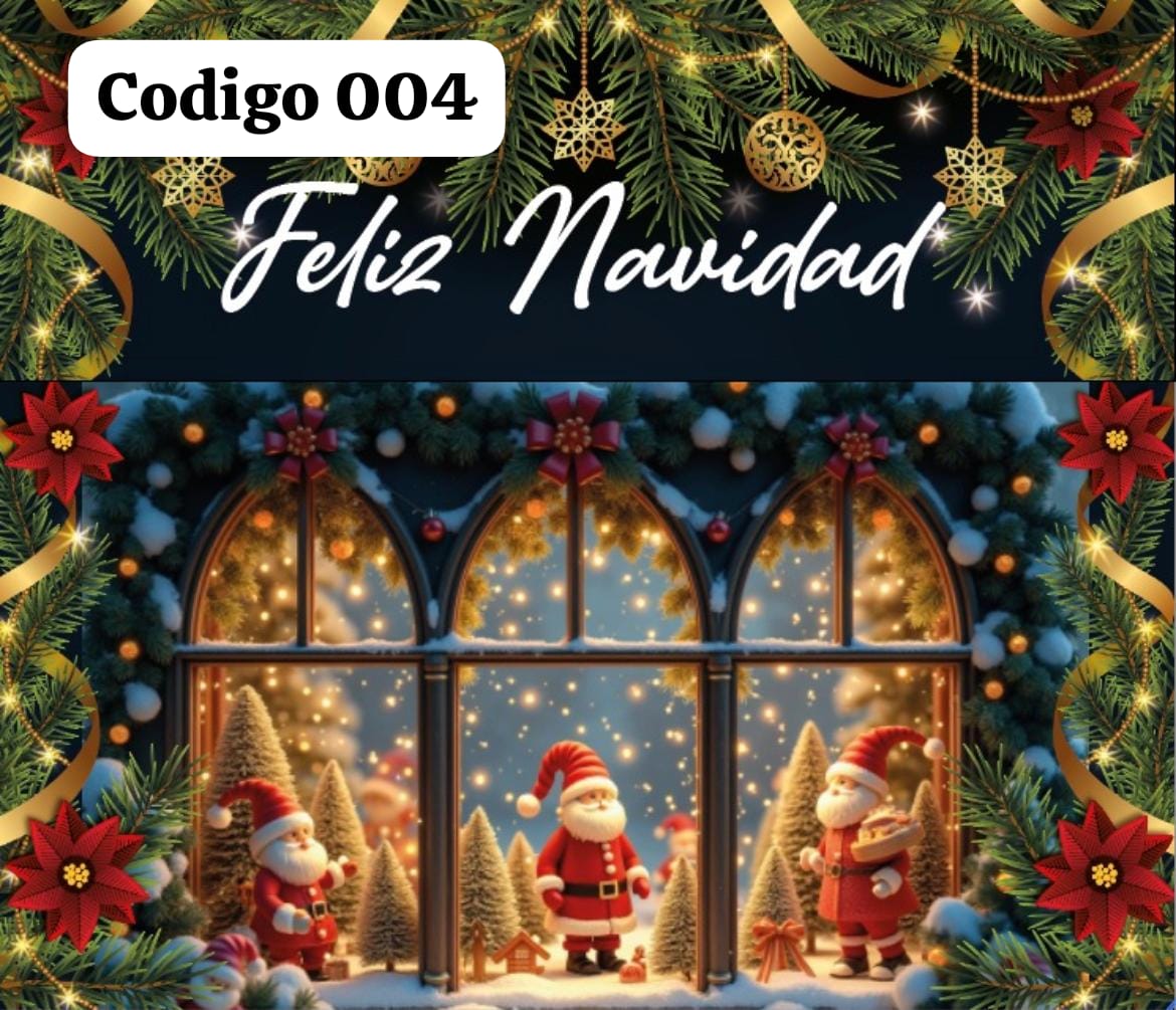 Telón navideño decorativo  2.50 m de alto x 3 m de ancho  - Ambientación mágica para tus fotos navideñas 🎁RECIBE OBSEQUIO + ENVIO GRATIS
